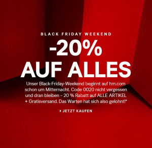 H&M Black Friday