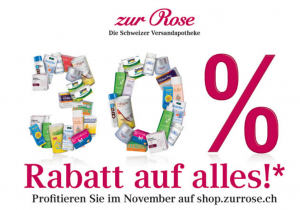 Zur Rose Black Friday Deal