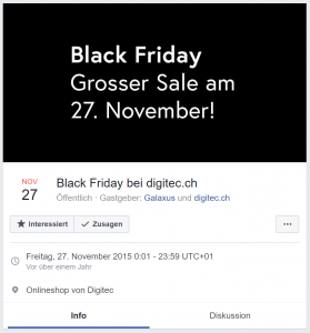 digitec Black Friday 2015