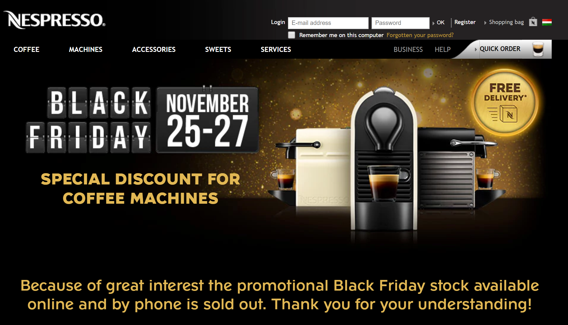 Alle Nespresso Black Friday & Cyber Monday Deals in der Übersicht
