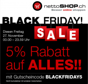 nettoshop.ch Black Friday