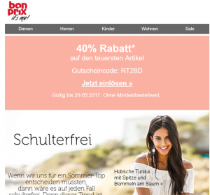 BonPrix Black Friday Vorschlag