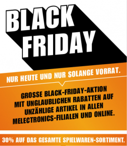 Black Friday im Migros Fachmarkt