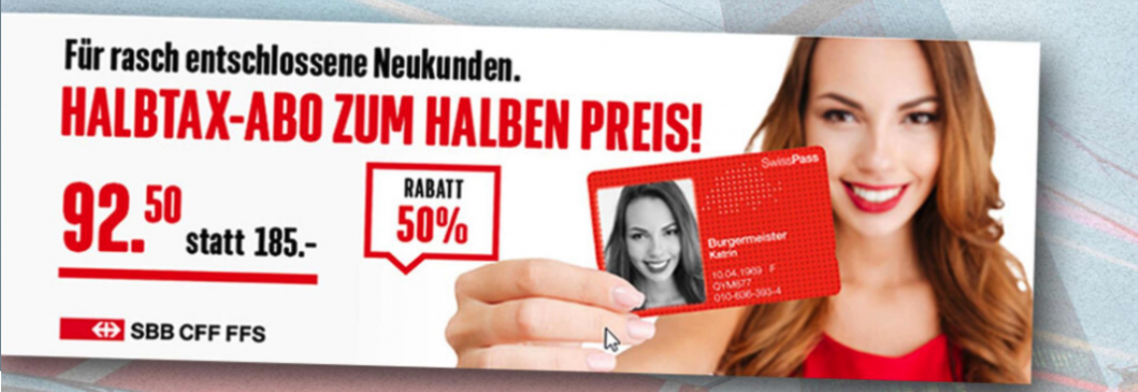 Halbtax zum halben Preis