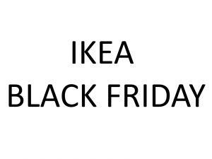 Ikea Black Friday