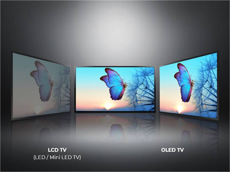 LCD TV vs. OLED TV