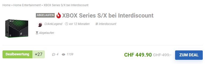 Xbox Series X a Interdiscount