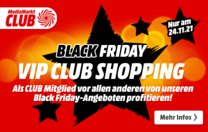 Black Friday VIP Shopping da MediaMarkt