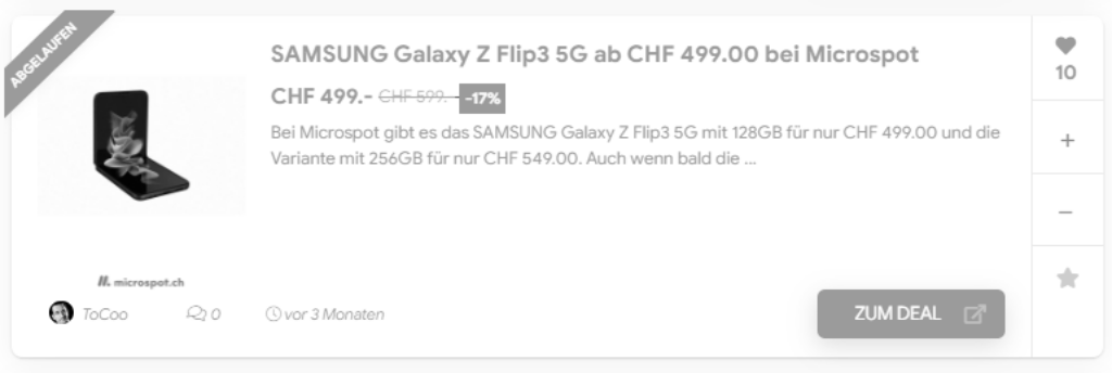 Samsung Flip Angebot Black Friday