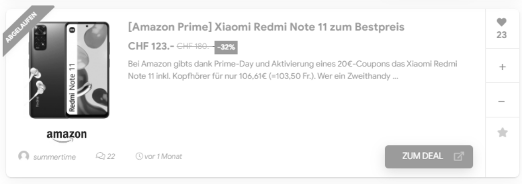 Xiaomi Redmi Note 11 Black Friday