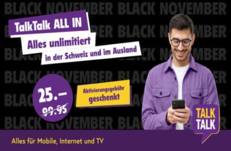 TalkTalk ALL IN für 25.-