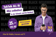 TalkTalk ALL IN für 25.-