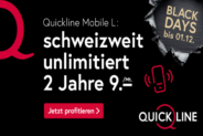 Quickline Mobile L 2 anni 9.-/mese.