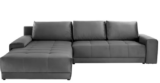 Canapé d’angle “Adria” avec fonction couchage