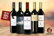 Bis zu 55% Rabatt auf Top-Markenweine bei Weinclub