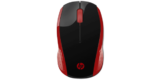 Mouse senza fili HP 200 (rosso imperatore)