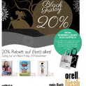 20% auf fast alles bei Orell Füssli